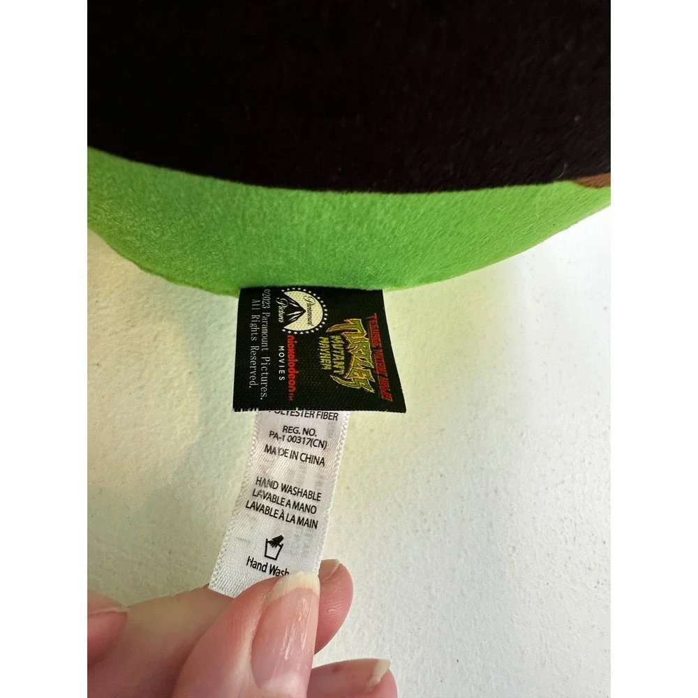 Mattel TMNT Mutant Mayhem Raphael Plush 12 Inch Red Mask HRC93 2023 Movie Toy